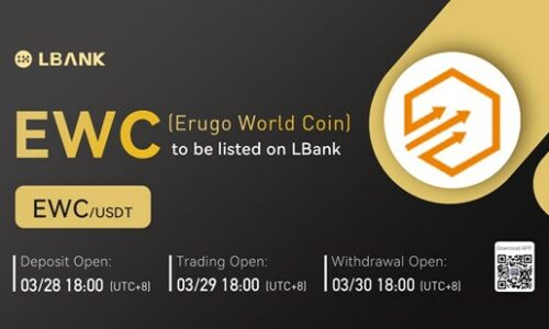 LBank Exchange Will List Erugo World Coin (EWC) on March 29, 2022