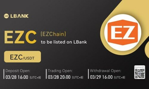 LBank Exchange Will List EZChain (EZC) on March 28, 2022