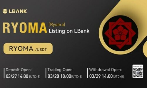 LBank Exchange Will List Ryoma (RYOMA) on March 28, 2022