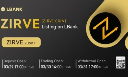 LBank Exchange Will List Zirve Coin (ZIRVE) on March 30, 2022