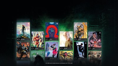 DC Hybrid Trading Cards by Hro