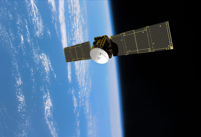 orbiting-high-tech-space-communication-satellite-telecommunication-industry-circuit-connectivity-digital-binary-technology-10581101