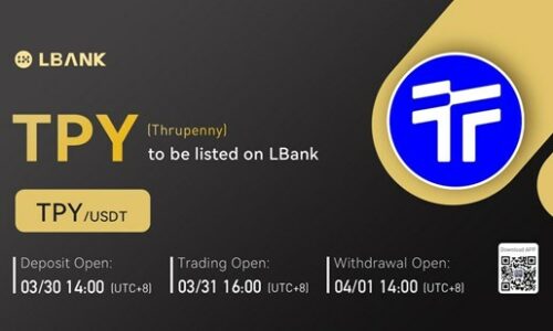 LBank Exchange Listed Thrupenny (TPY) on March 31, 2022