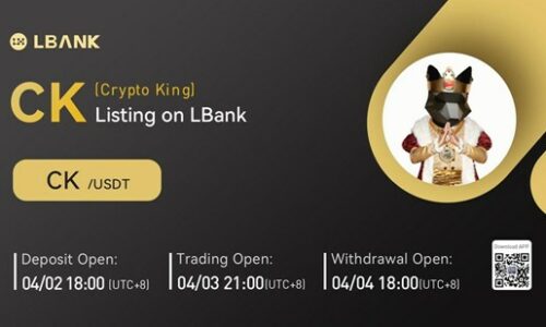 Crypto King (CK) Is Now Available for Trading on LBank Exchange