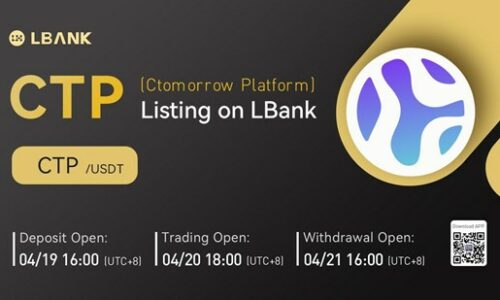 LBank Exchange Will List CTOMORROW PLATFORM (CTP) on April 20, 2022