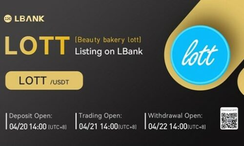 LBank Exchange Will List Beauty bakery lott (LOTT) on April 21, 2022