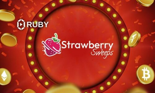 Ruby Play Partner Strawberry Sweeps Launches Social Crypto Casino