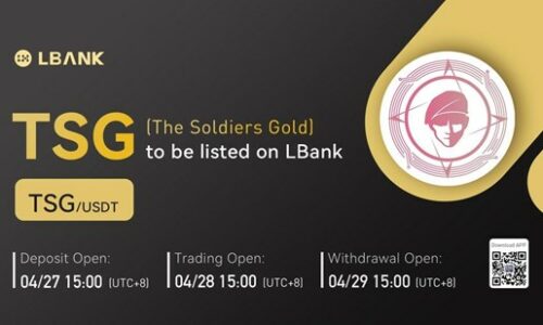 LBank Exchange Will List The Soldiers Gold (TSG) on April 28, 2022