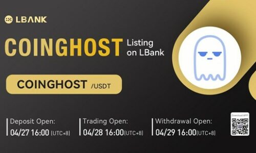 LBank Exchange Will List COINGHOST on April 28, 2022
