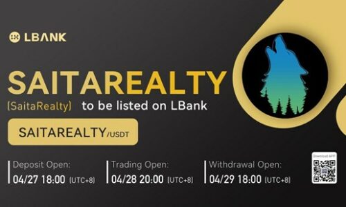 SaitaRealty (SAITAREALTY) Is Now Available for Trading on LBank Exchange