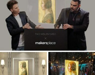 Premier NFT Platform Makersplace Partners with The Holoverse to Auction First-of-its-kind Hologram of da Vinci Masterpiece