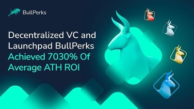 Decentralized VC and Launchpad BullPerks Achieved 7030% Of Average ATH ROI