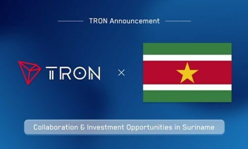 TRON Announces its Collaboration and Investment Initiatives in Suriname