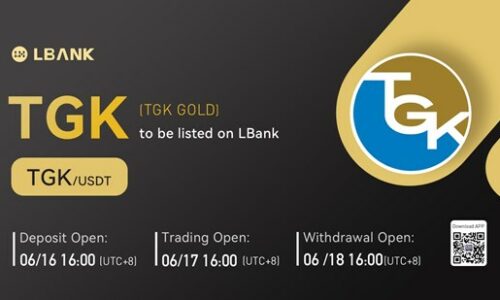 LBank Exchange Will List TGK GOLD (TGK) on June 17, 2022