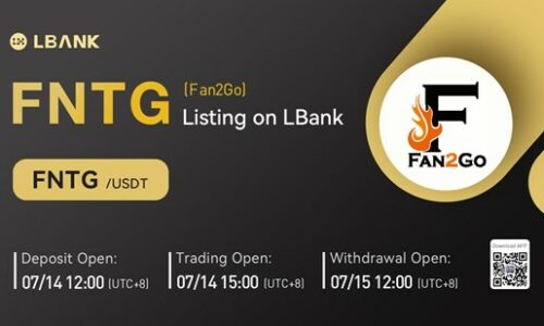 Fan2Go (FNTG) Is Now Available for Trading on LBank Exchange