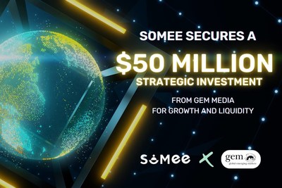 Social Media Platform SoMee Secures $50M Investment Commitment