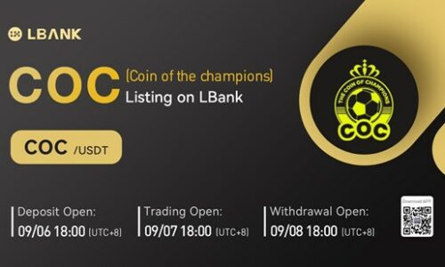 Coin of Champions (COC) Is Now Available for Trading on LBank Exchange
