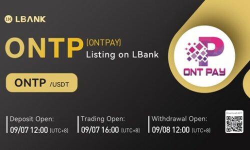 ONTPAY (ONTP) Is Now Available for Trading on LBank Exchange