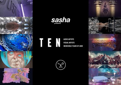 INTERNATIONAL ELECTRONIC ARTIST SASHA BRINGS TOGETHER TWENTY ARTISTS FOR A SPECIAL NFT COLLABORATION TO CELEBRATE 10 YEARS OF HIS LABEL LAST NIGHT ON EARTH