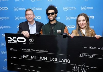 WFP Goodwill Ambassador The Weeknd Raises $5 Million to Fight Global Hunger