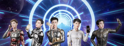 POOLS Phone entered Mid-range Phone Market with the 1st KPOP’s first digital humanoid group, Hunters