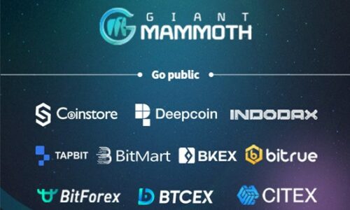 Giant Mammoth Chain “GMMT” Announces Being Listed One After Another on Global Exchange