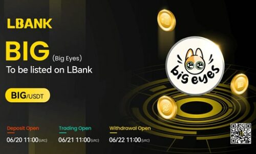 LBank Exchange Listed Big Eyes (BIG) on June 21