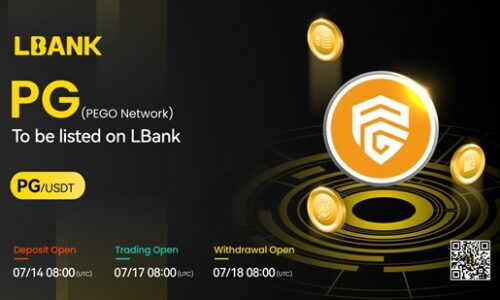 LBank Exchange Will List PEGO Network (PG) on July 17, 2023