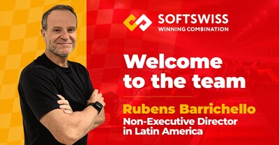Racing Icon Barrichello Joins Tech Company SOFTSWISS as Non-Executive Director in Latin America