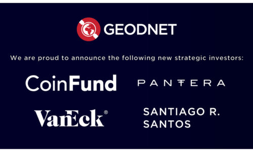 The GEODNET Foundation Announces a New Investment Round From CoinFund, Pantera, VanEck, and Santiago Santos