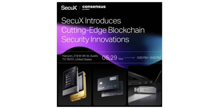 SecuX_to_Host_Blockchain_Security_Event_at_Consensus_2024_1060x1060