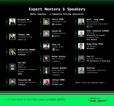 A stellar lineup of mentors