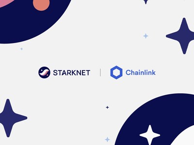 Chainlink Data Feeds Are Now Live on Starknet, Accelerating DeFi Development and Ecosystem Adoption Through the Chainlink SCALE program