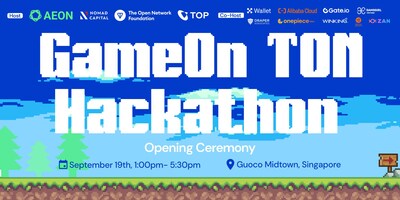 AEON and TON Host GameOn TON Global Gaming Hackathon Opening Ceremony in Singapore Featuring Esteemed Industry Leaders and Speakers