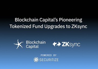 Blockchain Capital’s Pioneering Tokenized Fund Announces Dividend and Upgrades to ZKsync, Assembling its Portfolio Companies to Advance Venture Capital Investment Access