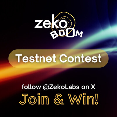 The Zeko Boom Testnet Contest kicks off soon. Get started now and earn bonus points. Stay up to date by following @ZekoLabs and @ZekoProtocol on X.