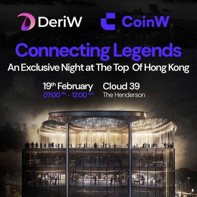 DeriW Official Launch at CoinW’s 'Connecting Legends' After-Party