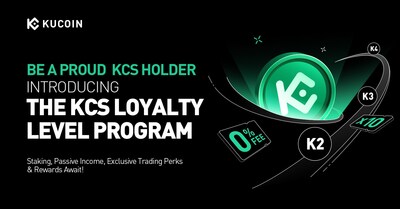 KuCoin Launches KCS Loyalty Level Program: Redefine the KCS Ecosystem and Unlock New Privileges