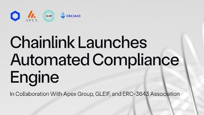 Chainlink Launches Automated Compliance Engine in Collaboration With Apex Group, GLEIF, and ERC-3643 Association