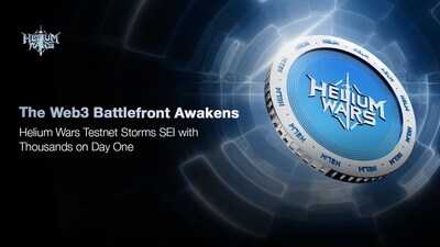 The Web3 Battlefront Awakens: Helium Wars Testnet Launch Storms SEI with Thousands on Day One