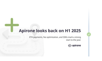 Apirone looking back on the first half of 2025