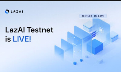LazAI Launches Testnet: Pioneering Web3-Native AI Infrastructure for Decentralized Innovation (PRNewsfoto/LazAI)