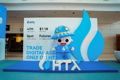 HTX mascot "Huobao" appears at GM Vietnam 2025. HTX mascot "Huobao" appears at GM Vietnam 2025.