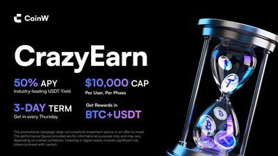 CrazyEarn 50% APY CrazyEarn 50% APY