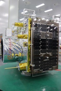 DeStarlink Genesis-1 satellite, pictured November 10, 2025. Source: PowerBank Corporation. (CNW Group/PowerBank Corporation)