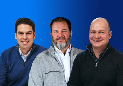 Swarm Co-founder, Phillip Pieper, Inveniam CEO Patrick O'Meara, and Swarm Co-founder Timo Lehes