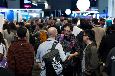 Attendees gather on the exhibition floor during Consensus Hong Kong 2026. Attendees gather on the exhibition floor during Consensus Hong Kong 2026.
